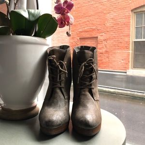 MICHAEL KORS wedge booties for sale!